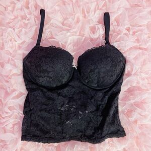 Victoria’s Secret PINK Wink lace balconette corset top